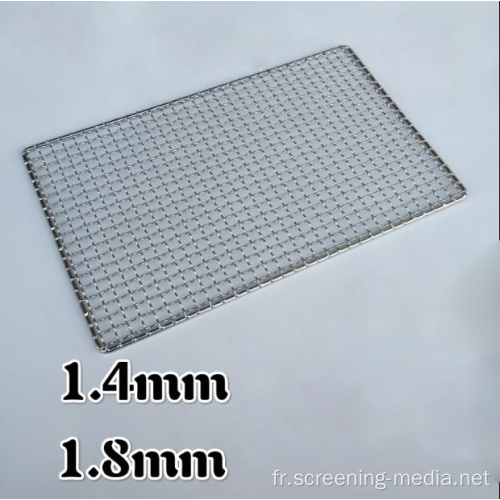 BBQ BBQ Mesh Mat Titanium Grill Fire Mesh